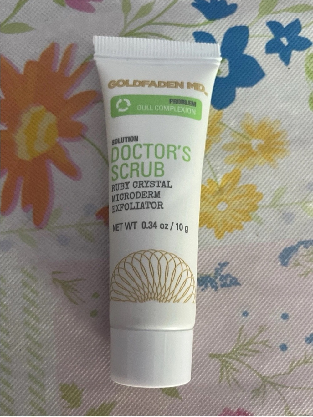 Goldfaden MD Doctor’s Scrub Ruby Crystal Microderm Exfoliator – 0.34 oz / 10g.